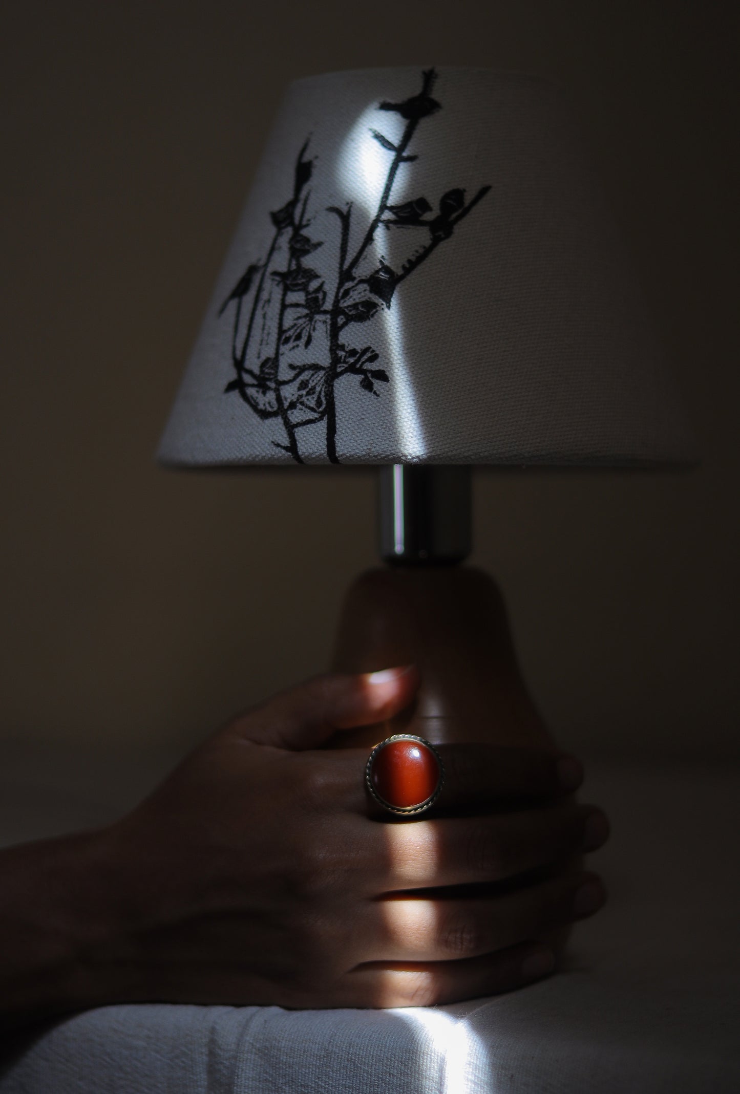 Birds of a Feather Lamp - Wood