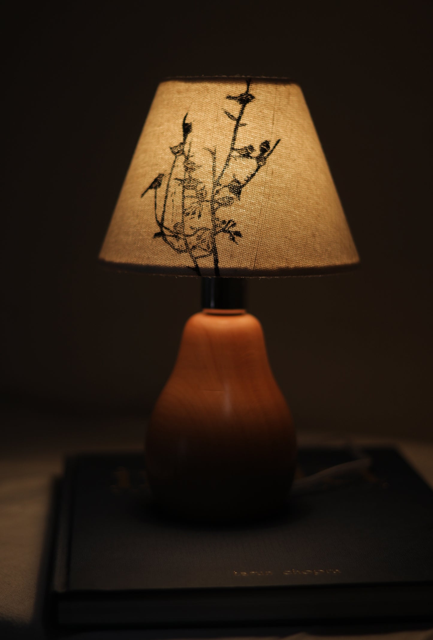 Birds of a Feather Lamp - Wood