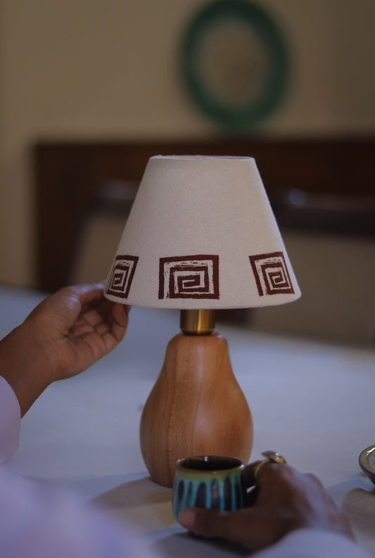 Tarbouche Lamp - Wood