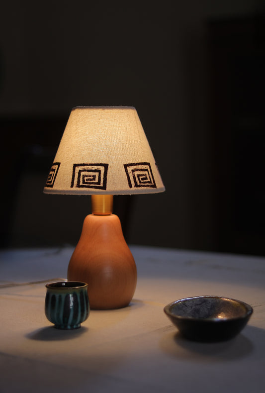 Tarbouche Lamp - Wood