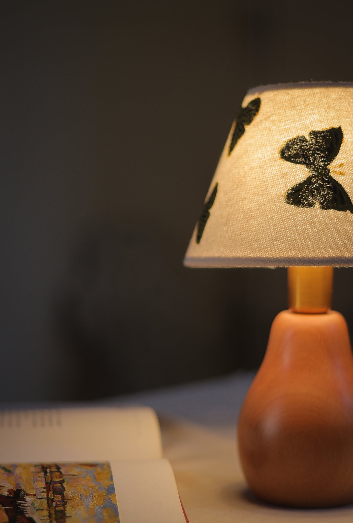 Farasha Lamp - Wood