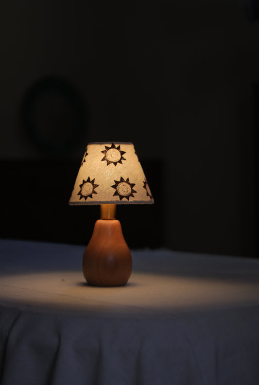 River of Lava Lamp - Wood