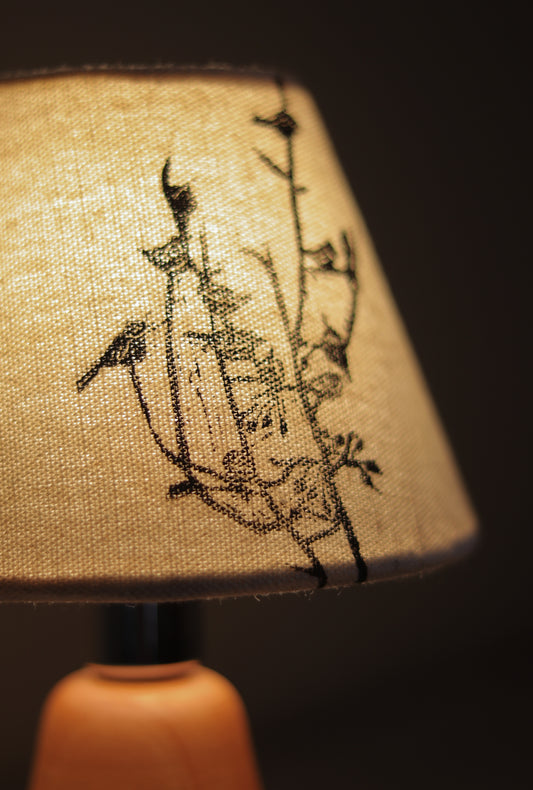 Birds of a Feather Lamp - Wood